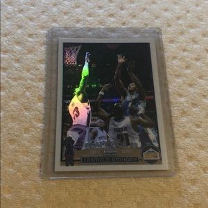 2003 Topps chrome Carmelo Anthony REFRACTOR card